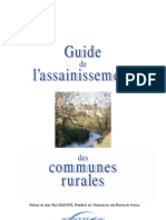 Guide De l Assainissement Communes Rurales