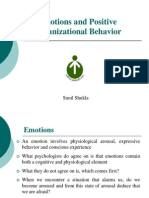 Emotions and Positive Organizational Behavior