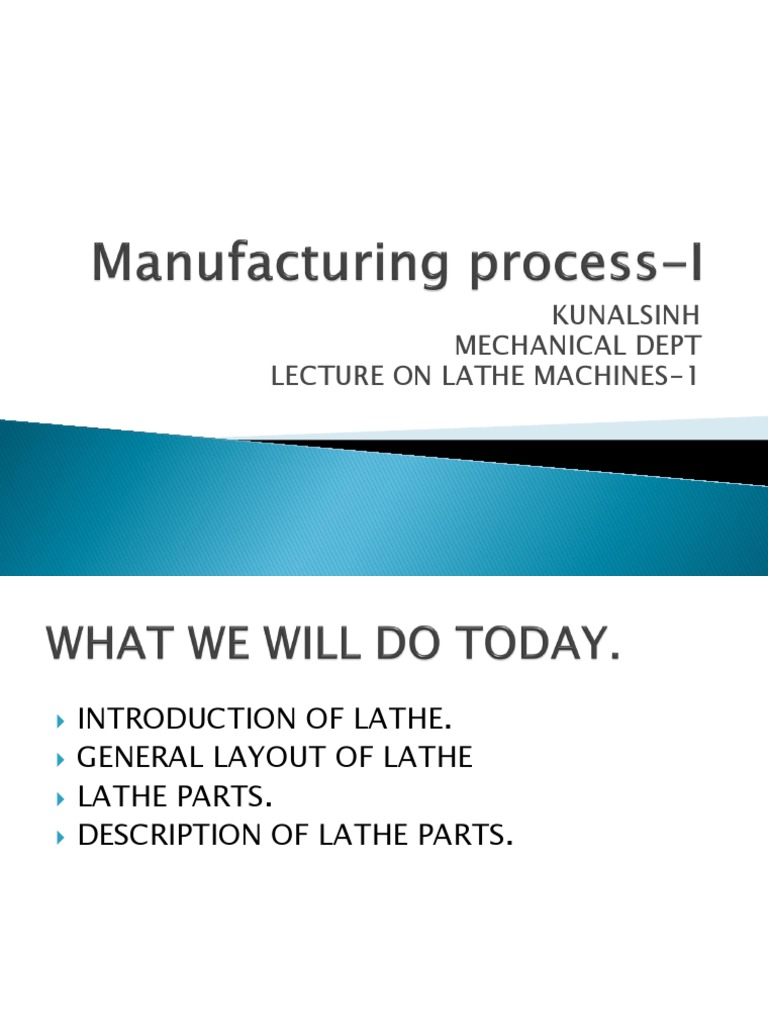 An InDepth Look at Lathe Machines A Comprehensive Breakdown and Explanation of Lathe Parts and