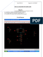 Exp 6: Physical Analysis of Nand Gate Objective: EEE610 Custom IC Design Lab (Fall 2012-13)