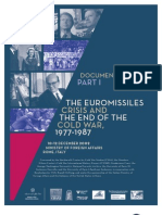 The Euromissiles Crisis and The End of The Cold War, 1977-1987