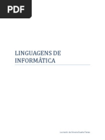 LINGUAGENS DE INFORMÁTICA