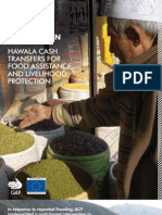 Afghanistan: Hawala Cash Transfers For Food Assistance and Livelihood Protection