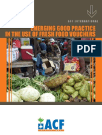 Emerging Good Practice in the Use of Fresh Food Vouchers