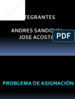 6. Problema de Asignacion