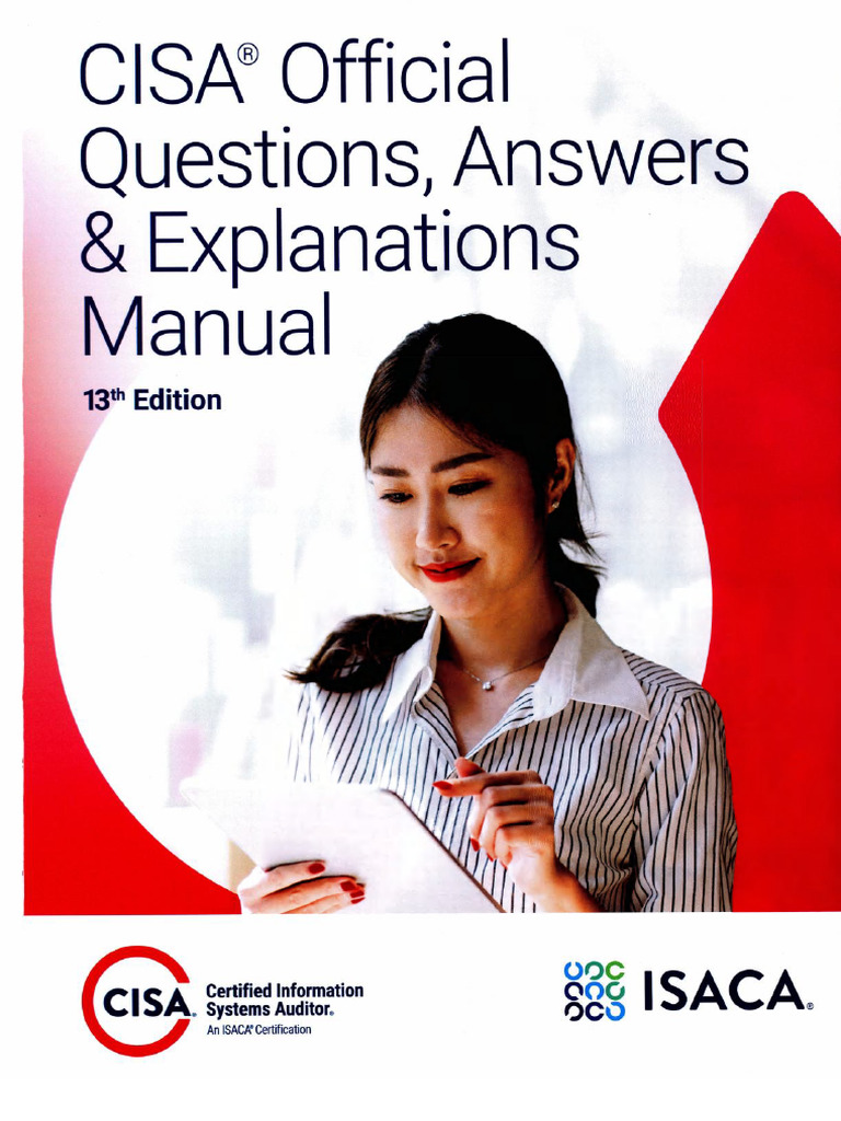 CISA QAE 13th Edt. Latest | PDF | Question | Certification