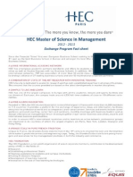 HEC Paris - Fact Sheet 2012-2013