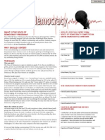 Voice of Democracy 2013 Stud Web Flyer Editable