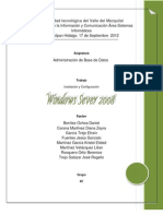 Reporte de Windows Server2008