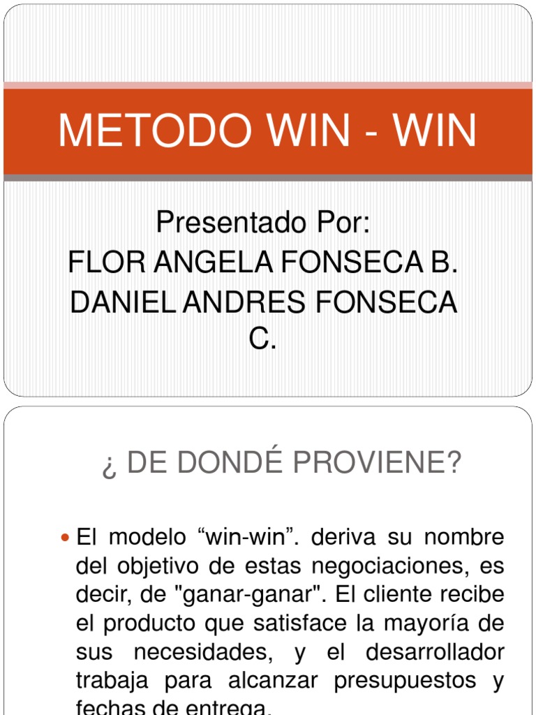 Método Win-Win: Negociación Ganar-Ganar | PDF | Negocios