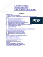 Ejercicio Practico Del Proceso de Transicion Niifpymes en El Salvador Part 1