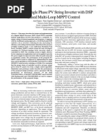 Download Isolated Single Phase PV String Inverter with DSP Based Multi-Loop MPPT Control by IDES SN106881030 doc pdf