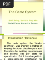 History Caste System