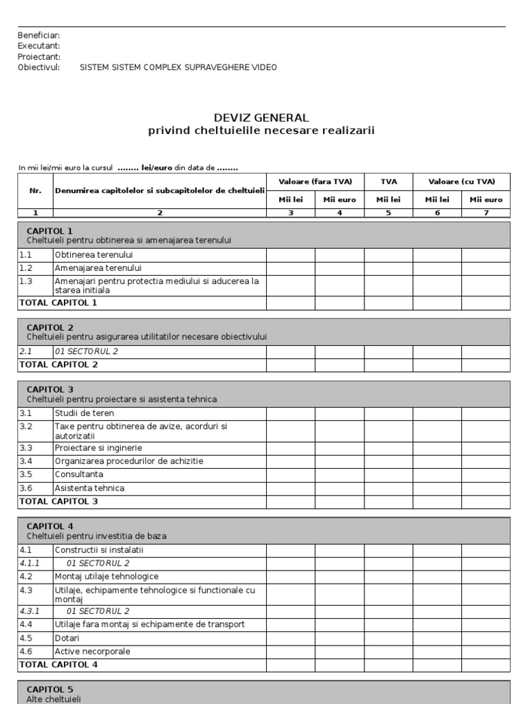 Deviz General | PDF