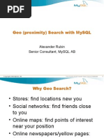 Mysql Geo Search