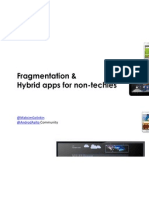 Maksim Golivkin - Fragmentation & Hybrid Apps For Non-Techies @tobulėtuvė
