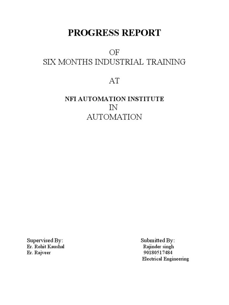 Progress - Report - 1 (90180517489) | PDF