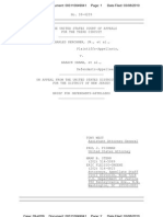 Tony West USDOJ attorneys response to CDR Charles Kerchner, Mario Appuzo appeal of Obama eligibility challenge March 8, 2010