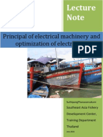 Lecture Notes on Principles of Electrical Machinery and Power Optimization