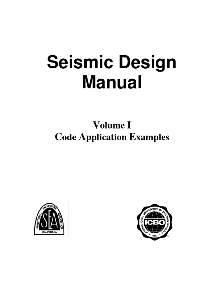 SEAOC Seismic Design Manual Examples | PDF | Strength Of