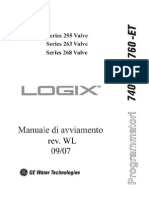 Manuale Logix 740-760 Water Line