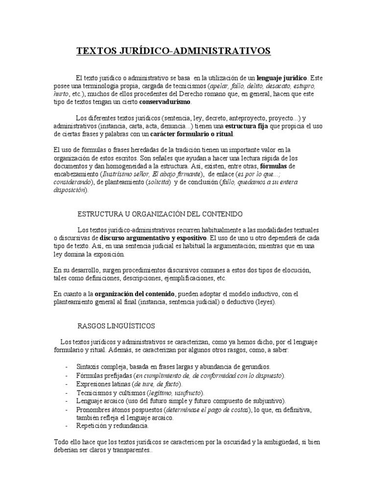 Textos jurídicos