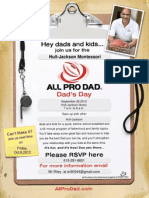 All Pro Dad School Flyer 1up Color