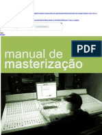 Manual de Masterização