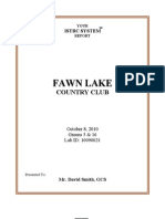 Fawn Lake C C ISTRC Report 2010-10090021