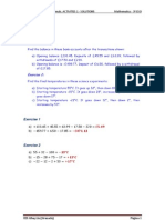 UNIT 1 (Act 1+Sol) Fractions and Decimals (3º ESO)