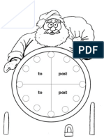 Father Christmas Clock