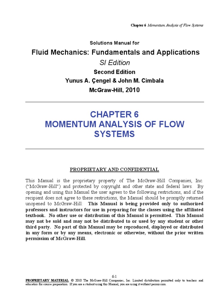 Si Fm 2e Sm Chap06 Fluid Dynamics Angular Momentum