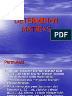 Determinan Matriks