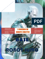 Bases Robot Sumo "I CONCURSO DE ROBOTICA (Corcytec 2012)"