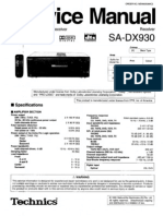 Service Manual Sa-dx930