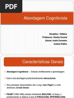 Abordagem Cognitivista