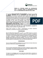 Adendum de Prórroga Al Convenio Marco de Cooperación Académico, Científico y Cultural Entre La Universidad de San Carlos de Guatemala y La Universidad de Ciego de Ávila, Cuba.