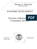 Division of Business and Community Services Audit