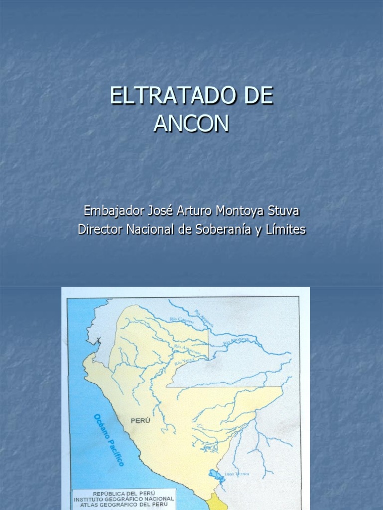 Resumen del Tratado de Ancón | PDF | América del Sur | Relaciones ...