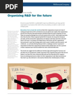 McKinsey Organizing RD for the Future