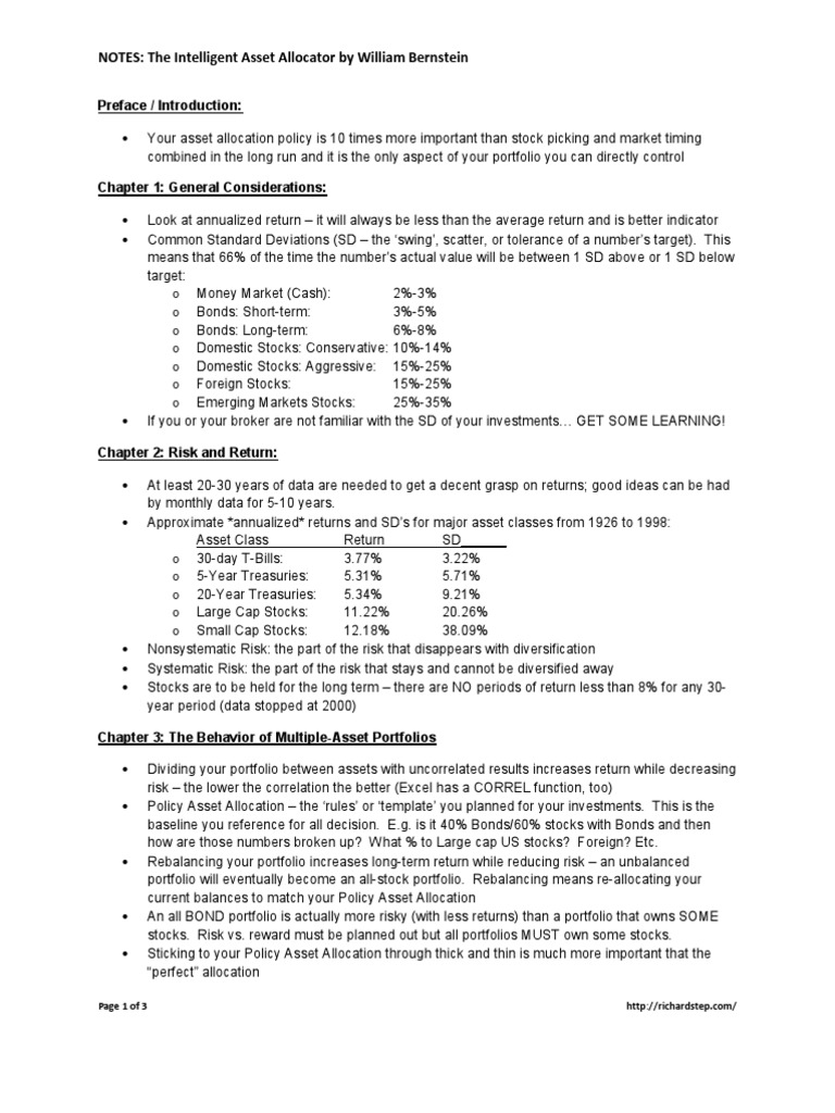 Asset Allocation Strategies Explained | PDF | Asset Allocation | Active ...