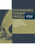 Sustainable Cement Production Brochure