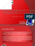 Seminario Teórico y Práctico de Introducción al e-Learning HArenas
