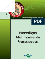 Hortaliças minimamente processadas