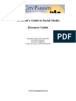A Parent's Guide To Social Media Resource Guide