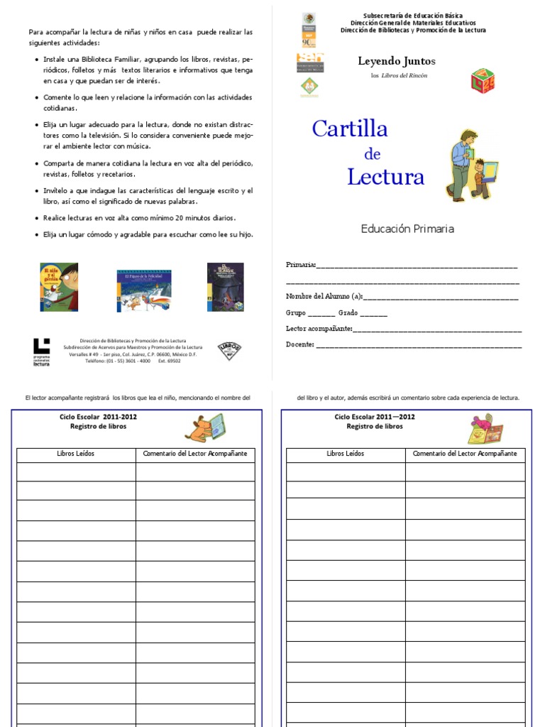 CARTILLA DE LECTURA 1