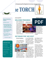 The Torch - KPRU Newsletter 2012 1st Issue