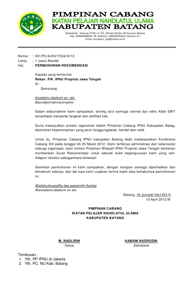 Contoh Surat Janji Temu Bahasa Inggris