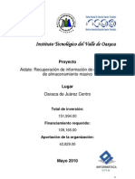 Proyecto de Inversion: Administracion Financiera