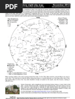 Download November 2012 night sky chart by Powerhouse Museum SN107020960 doc pdf
